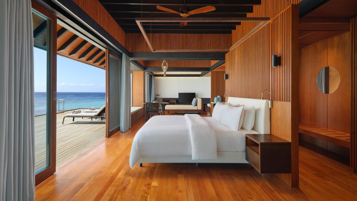 Overwater Villa with Pool at The Westin Maldives Miriandhoo Resort thumbnail 2